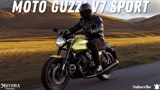 2025 Moto Guzzi V7 Sport The Legend Lives on with More Power More Tech More Style [upl. by Ahern313]