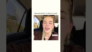 Does BeccaMeans sound like justinbeiber 🔥🔥voice singingvoice car [upl. by Anais562]