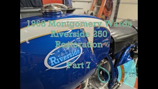 1968 Montgomery Wards Riverside 250 Restoration Part 7 [upl. by Onairotciv65]