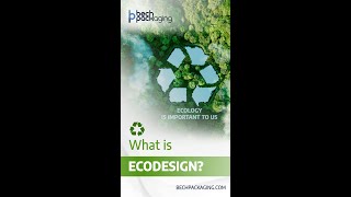 What is ecodesign Bech Packaging [upl. by Naul]