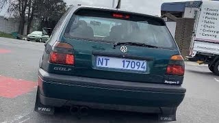 Turbocharged VR6 exhaust sounds In South Africa 🇿🇦 NT 9770 [upl. by Murrah]