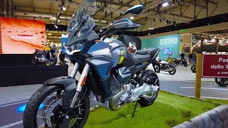 ALL NEW 2024 MOTO GUZZI V100 STELVIO Review [upl. by Ahsuas321]