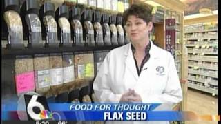 Food for Thought Health Benefits of Flaxseed [upl. by Nwahsit880]