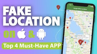 How to Fake Location on iPhone amp Android in 2024 ✅ Top 4 MustHave APP [upl. by Aramois]