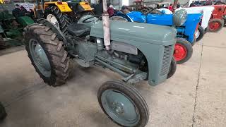 1951 Ferguson TED20 20 Litre 4Cyl Petrol TVO Tractor 28HP [upl. by Rustice]