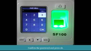 eSSL SF100  HOW TO ENROLL NORMAL USER IN SF100  IP based Fingerprint Time Attendance Device [upl. by Goody773]