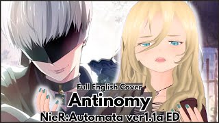 🎶 My Soul is Glitchy 🎶 Covering NieRAutomata Animes Ending Theme Antinomy [upl. by Sassan]