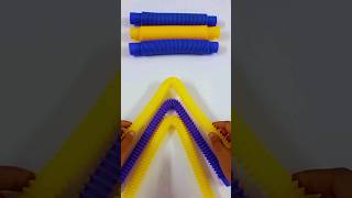 Color changing pop tubes  satisfying creative relaxing asmrsounds [upl. by Huberty]