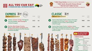 TUCANOS BBQ BRAZILIAN senayancity jakarta ALL YOU CAN EAT MEWAH [upl. by Aiderfla]