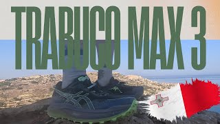 Asics Trabuco Max 3  Opinjoni Inizzjali MT [upl. by Asli]