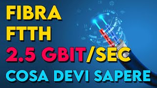 Arriva la Fibra FTTH fino a 25 Gbitsec cosa devi sapere [upl. by Christi]