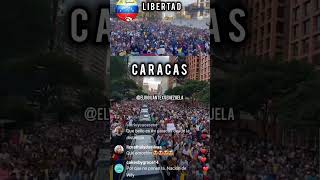 Caracas dijo presente a la convocatoria de Edmundo González y María Corina Machado 040724 [upl. by Sehcaep]