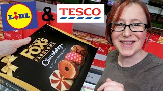 LIDL amp TESCO CHRISTMAS FOOD SHOPPING [upl. by Nayd55]