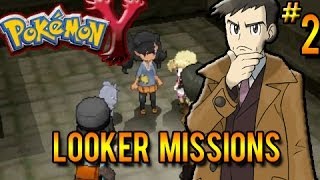 Pokemon X amp Y Looker Bureau Missions Part 2 Befriending Mimi [upl. by Tnias]