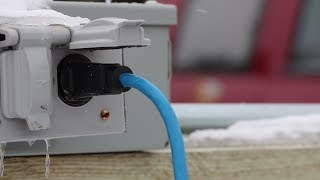 Extension cord safety tips for plugging in your vehicle [upl. by Ecneralc320]