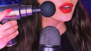 INTENSE ASMR VIBRATIONS WITH VIBRATION GUN [upl. by Lledyr]