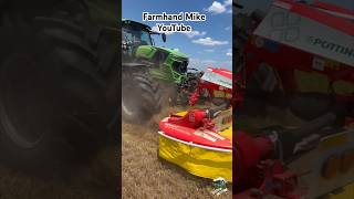 Mowing Baling amp Wrapping Hay all in one pass in Florida [upl. by Leibrag243]