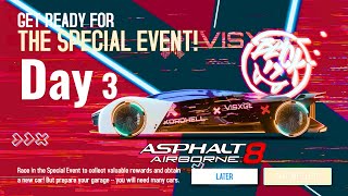 Asphalt 8 SPECIAL EVENT Day 3 Big Reward Madness  Racing to Victory Unveiled [upl. by Ainesell]