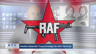 MedienSkandal Traueranzeige für RAFTerrorist [upl. by Feld]