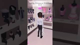 Prince or princess  Roblox dresstoimpress roblox lanaslife trend prince [upl. by Leinehtan]