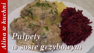 Delikatne pulpety w sosie grzybowym [upl. by Garrott]