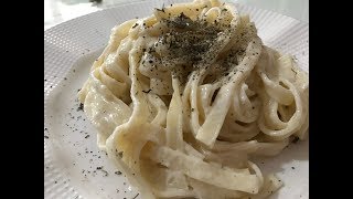 Kremalı Tagliatelle Nasıl Yapılır [upl. by Nahtnaoj]