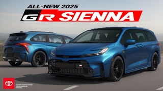 ALL NEW 2025 TOYOTA SIENNA GR REVEALED REDESIGN  Digimods DESIGN [upl. by Kathi]