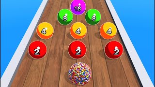 2048 Colors Ball Run 💸🎱❤️MAX LEVELS All Levels Gameplay Walkthrough Android iOS NEW UPDATE [upl. by Urissa301]