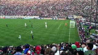 Mexico vs USA Gold Cup Copa Oro 2011 Final Goal By Dos Santos [upl. by Enuj]