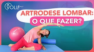 4 exercícios para pacientes com artrodese lombar [upl. by Nogaem]