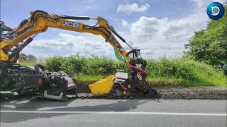 The JCB Pothole Pro in action [upl. by Liza]