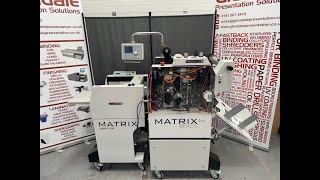 Matrix 370P Metallic Laminator with OmniFlow Automatic Sheet Feeder [upl. by Duwe]