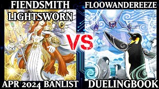 Fiendsmith Lightsworn vs Floowandereeze  High Rated  Dueling Book [upl. by Wang558]