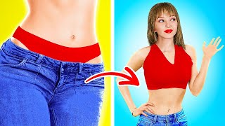 AMAZING CLOTHES HACKS  Creative and Easy Ideas to Upgrade Your Wardrobe By 123 GO LIVE [upl. by Notlok]