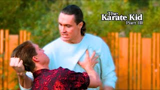 The Karate Kid Part III Terry Silver vs Mike Barnes Scene [upl. by Nryhtak]