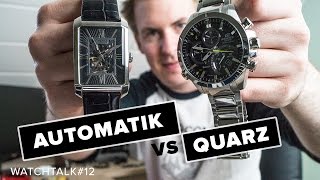 AUTOMATIK vs QUARZ  WatchTalk12  Deutsch  FullHD [upl. by Kalila]