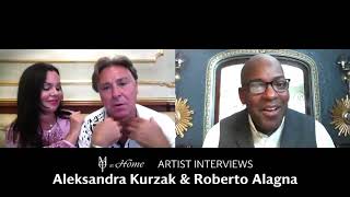 Interview Roberto Alagna amp Aleksandra Kurzak [upl. by Xylia]