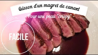 Comment cuir un magret de canard parfaitement   recette facile [upl. by Egduj]