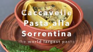 Italy Caccavelle Pasta alla Sorrentina [upl. by Zoi235]