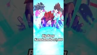 El PODER del Big Bang Kamehameha x1000  Dragon Ball Z [upl. by Sklar950]