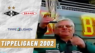 Rosenborg  Brann  Tippeligaen 2002 [upl. by Nairdna]