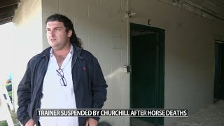 WDRB speaks with trainer Saffie Joseph Jr after he got suspended from Churchill Downs [upl. by Rehpinnej895]