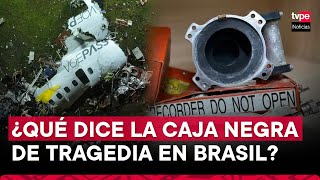 Tragedia en Brasil revelan audio de caja negra que registró momento previo a caída de avión [upl. by Codi]