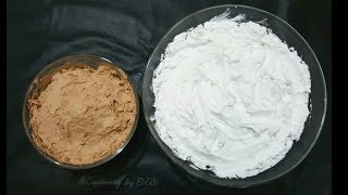 মাত্র ১০মিনিটে ২ ধরনের কেকের ক্রিম  Cake Decoration Cream Bangla  Whipped Cream Recipe in Bangla [upl. by Triplett]