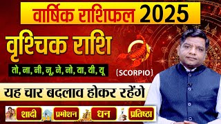 Yearly Horoscope 2025 Scorpio बेहद खास रहेगा वृश्चिक राशि के लिए साल 2025  Scorpio Horoscope 2025 [upl. by Ellennoj]