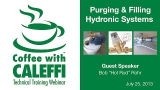 Purging amp Filling Hydronic Systems [upl. by Oxford]