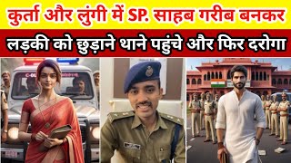 SP साहब कुर्ता और लुंगी में गरीब बनकर लड़की को छुड़ाने थाने पहुंचे और फिर दरोगा ने जो किया [upl. by Nueoras]