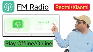 How to FM Radio offline and online play any redmiXiaomi  hyperOS FM radio enable [upl. by Ahslek430]