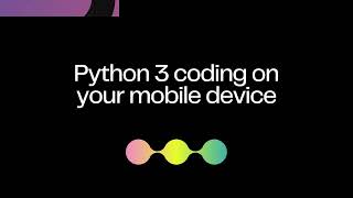 Python CodePad  Python interpreter and coding editor on your mobile device [upl. by Ajnos]