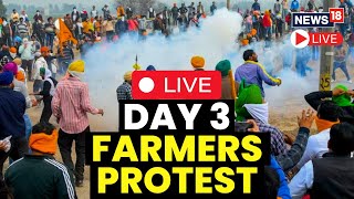 Farmers Protest LIVE  Govt Farmer Leaders Hold Talks Over MSP Demand  Shambhu  News18 Live [upl. by Aihsar]